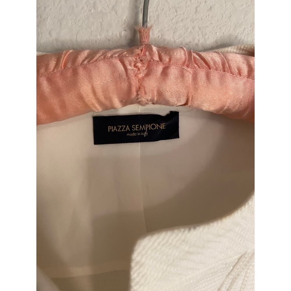 Piazza Sempione white cropped jacket size IT 38 - Picture 6 of 7